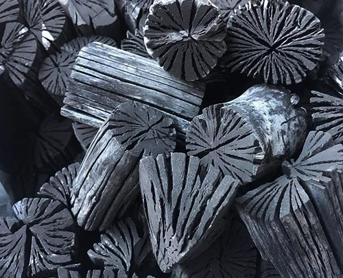 hardwood lump mangrove charcoal