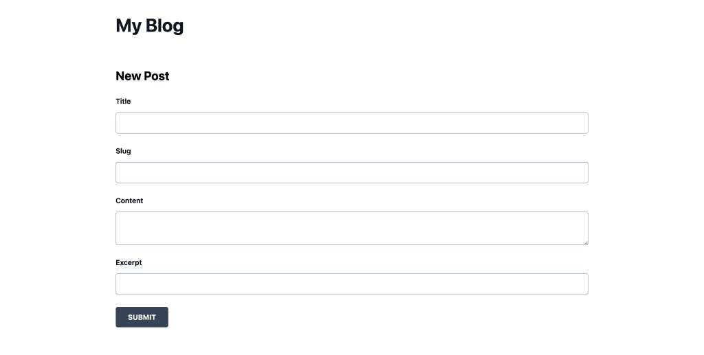 Form using React rendered on Astro page
