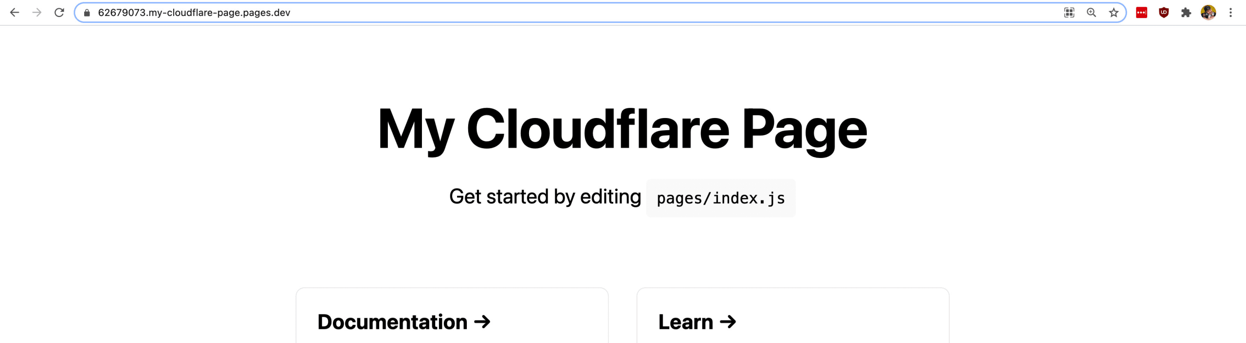 Cloudflare deployment preview