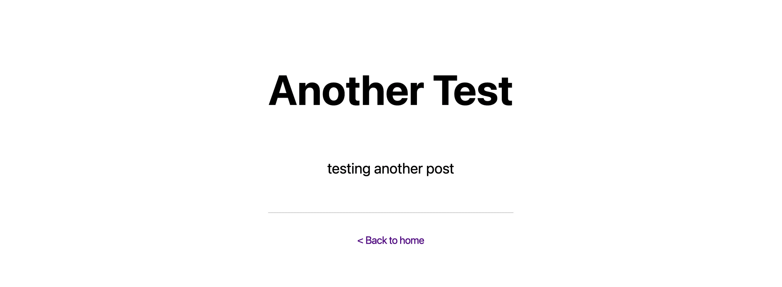 Next.js generated new post page