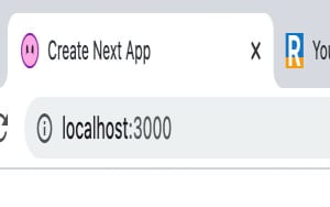 Browser tab showing custom favicon