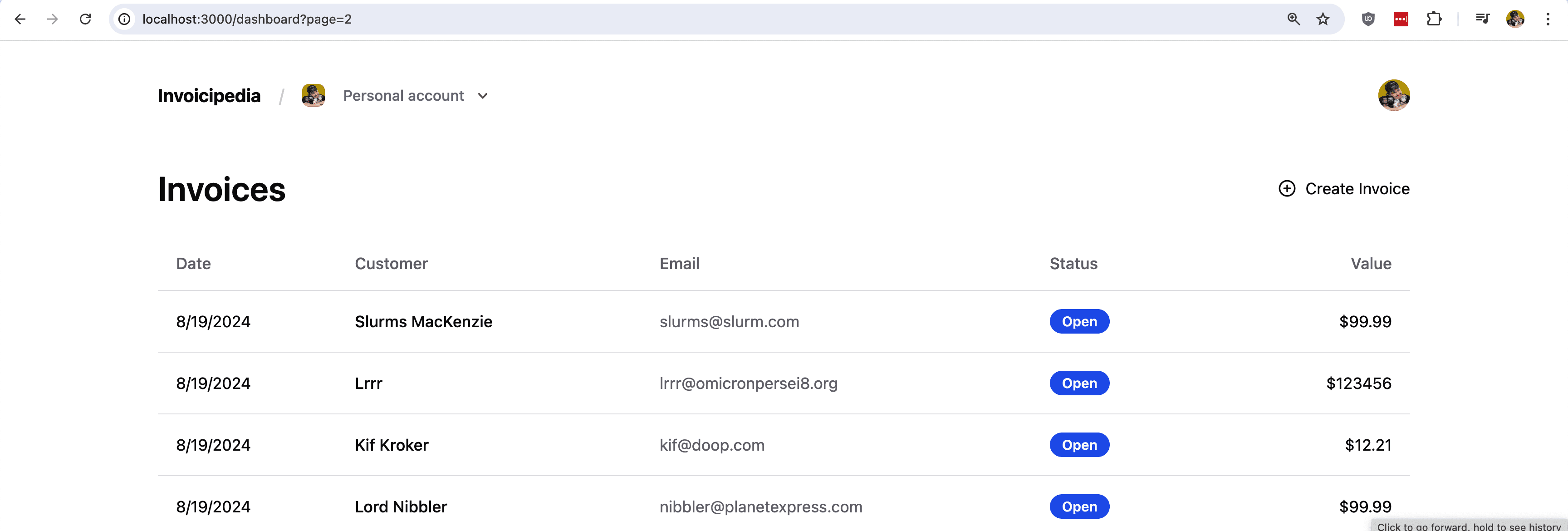 Using query parameters to navigate by page