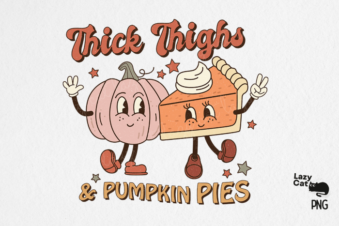 SVG Tuts | Creative Fabrica | Thanksgiving Pumpkin Pie PNG Sublimation by Lazy Cat