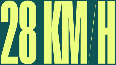 28 km/h - Montagsspin