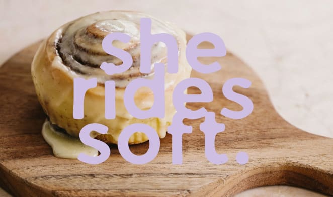 SPECIAL CINNAMON ROLL - @she.rides.soft x @alf_cycling