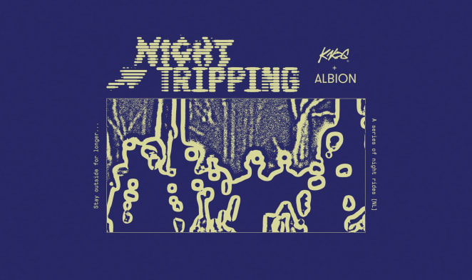 Nighttripping - Albion x Knog at Maats Cycling Culture Utrecht