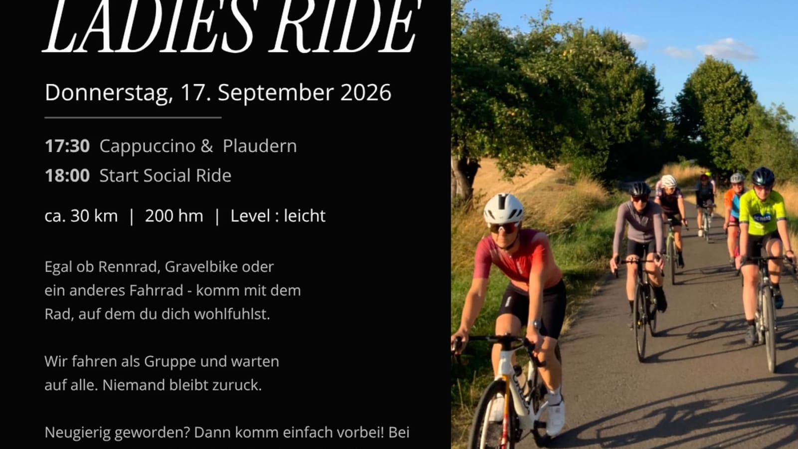 Women's Cycle Cafe Team Staufenberg - GroupRide