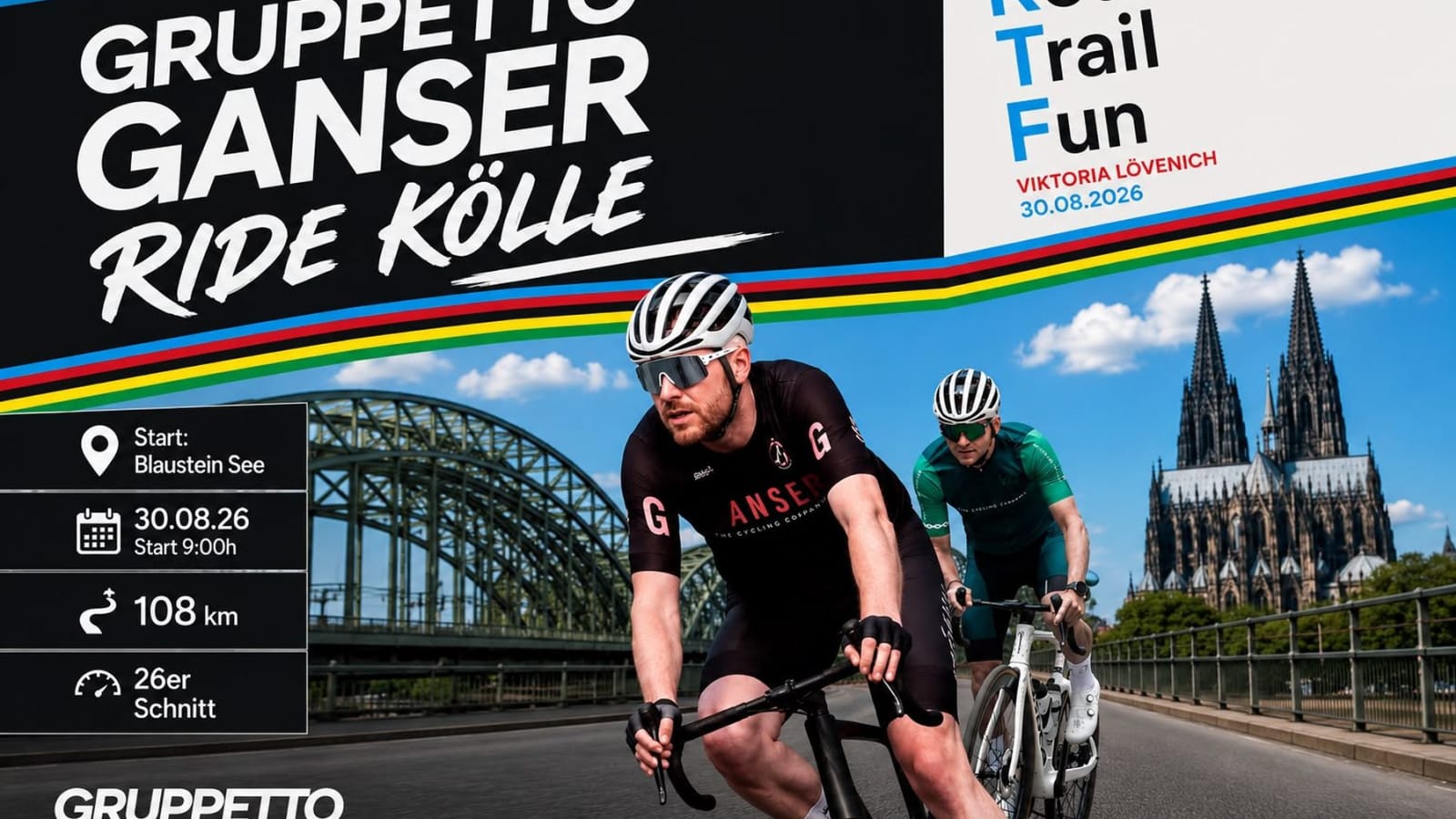 Ausfahrt Gruppetto Ganser avec Tour de France - Gruppe 2