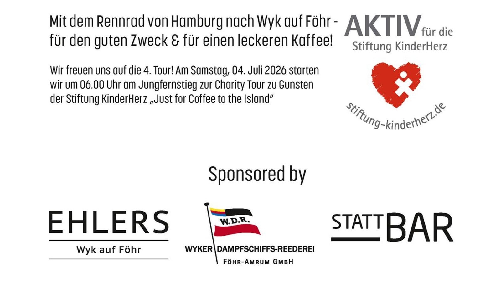 Training 01 für Charity Ride Just for Coffee to the Island