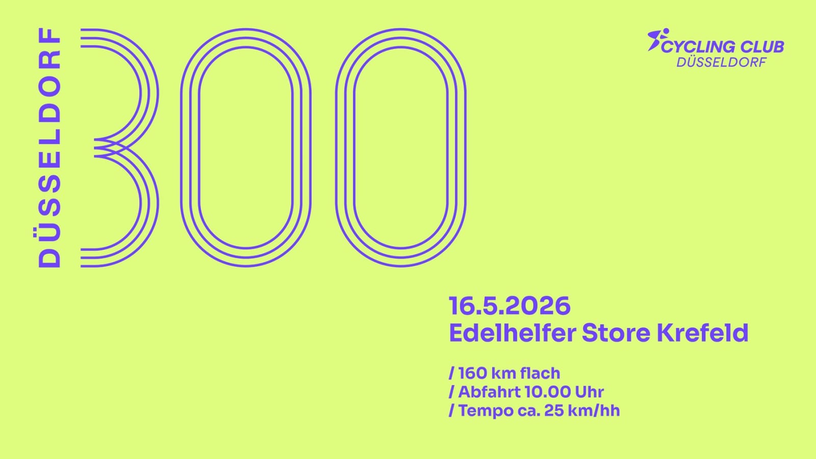 Düsseldorf 300 Pre Ride 160 Kilometer DUS / KR