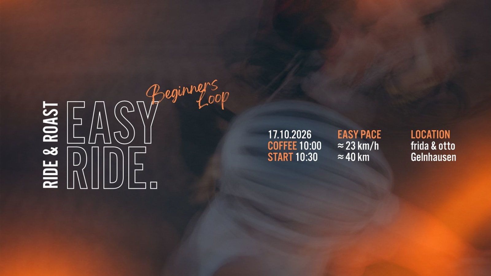 🚴 WAKAMA Ride & Roast / Easy Ride #BeginnerEdition