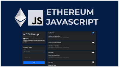 Solidity & Javascript DTasks App | Fazt.dev