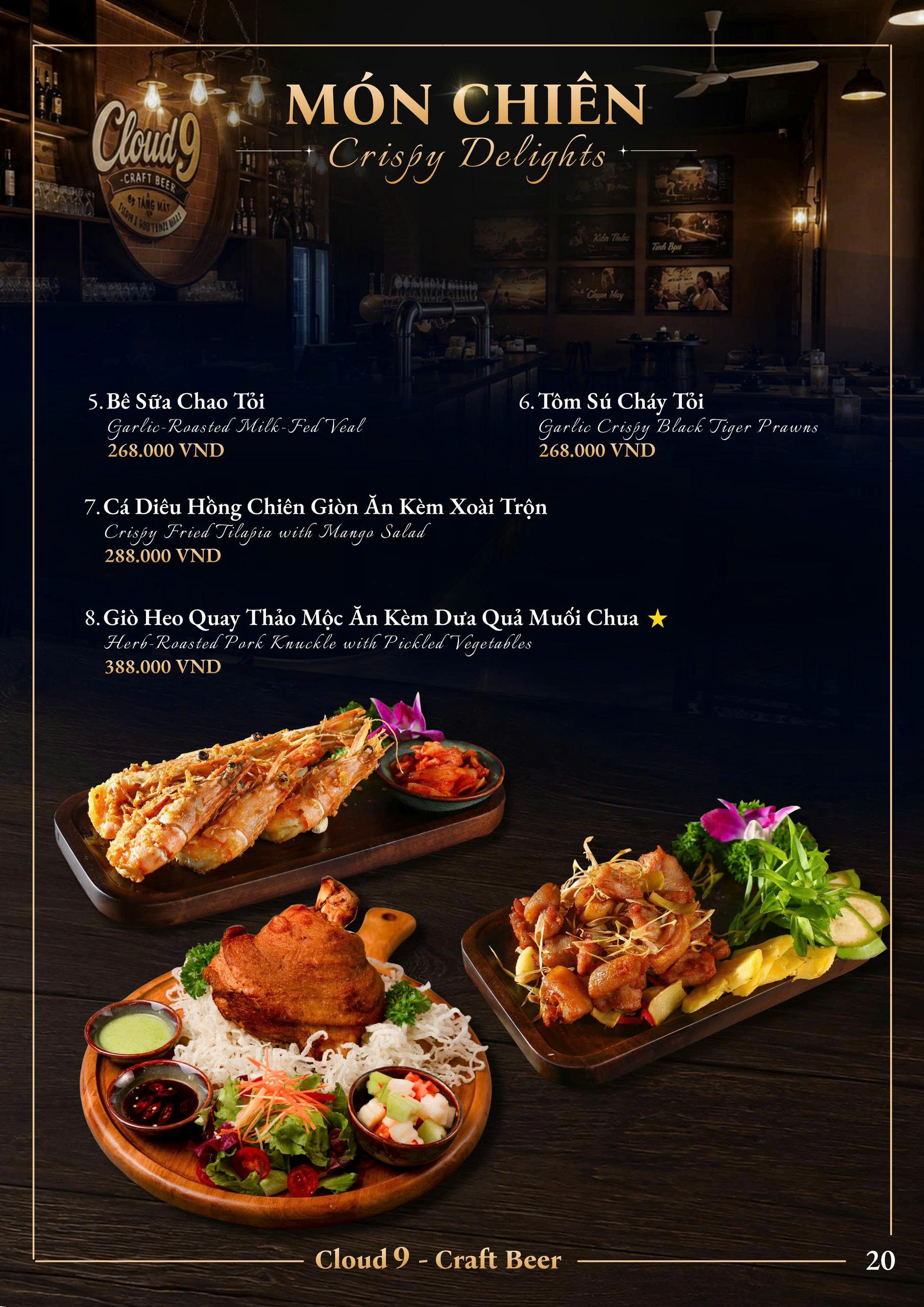 Trang menu