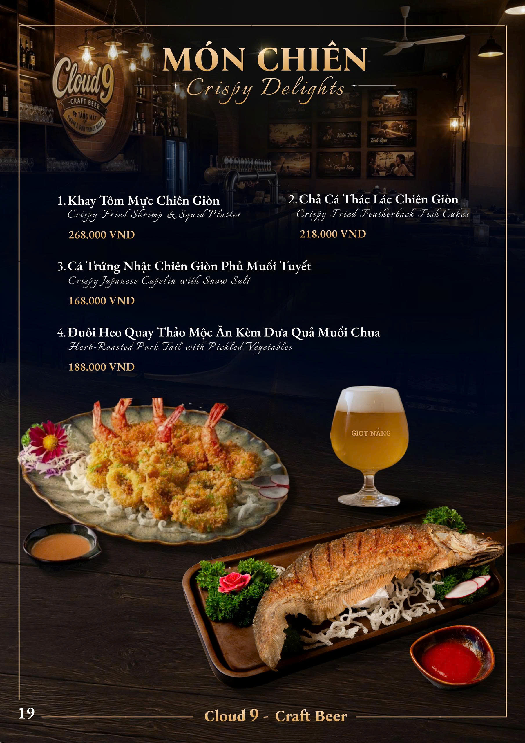 Trang menu