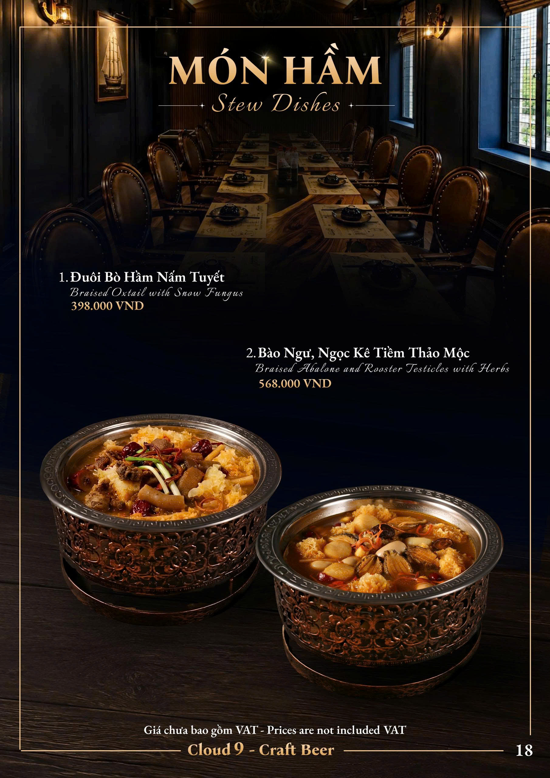 Trang menu
