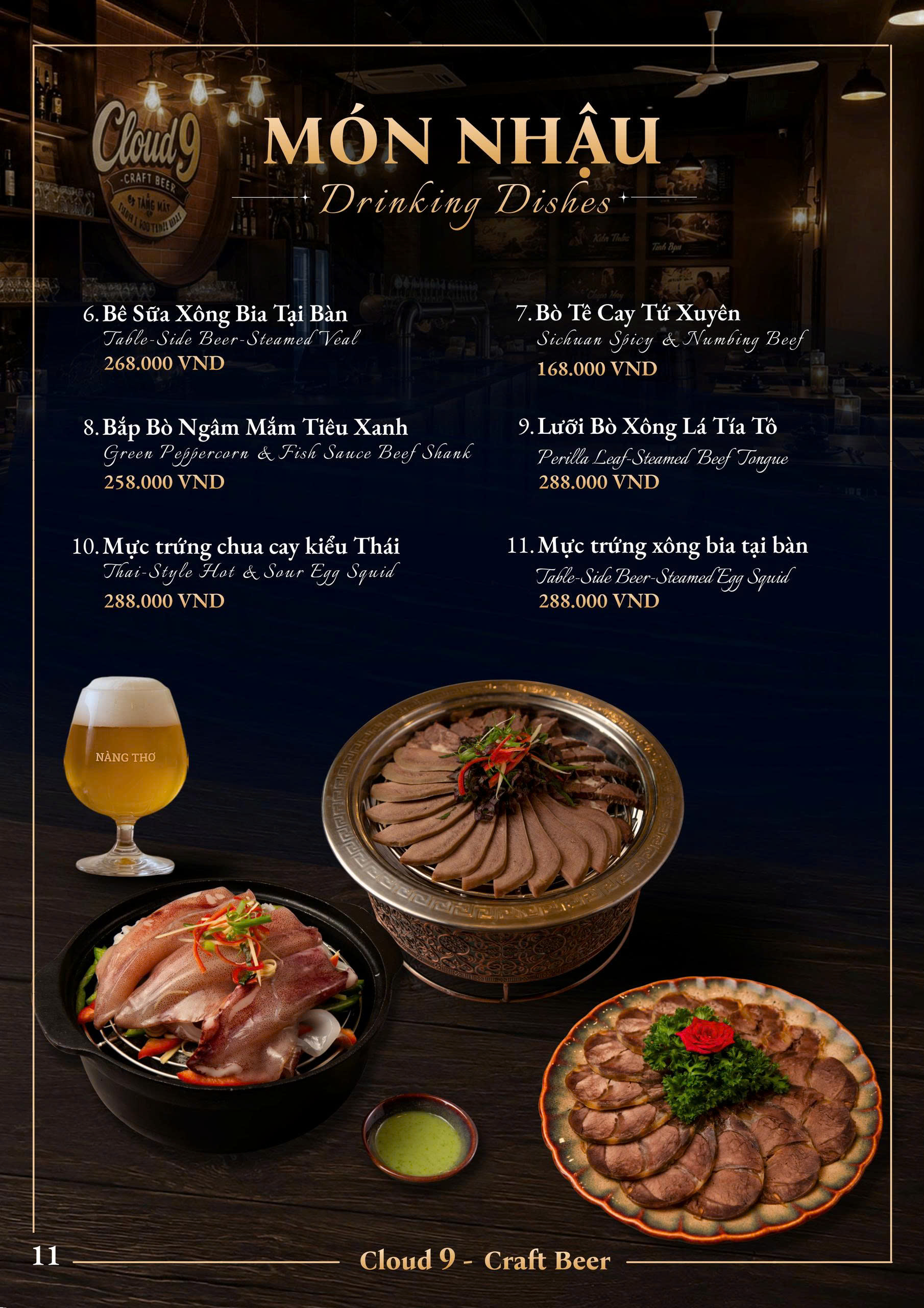 Trang menu