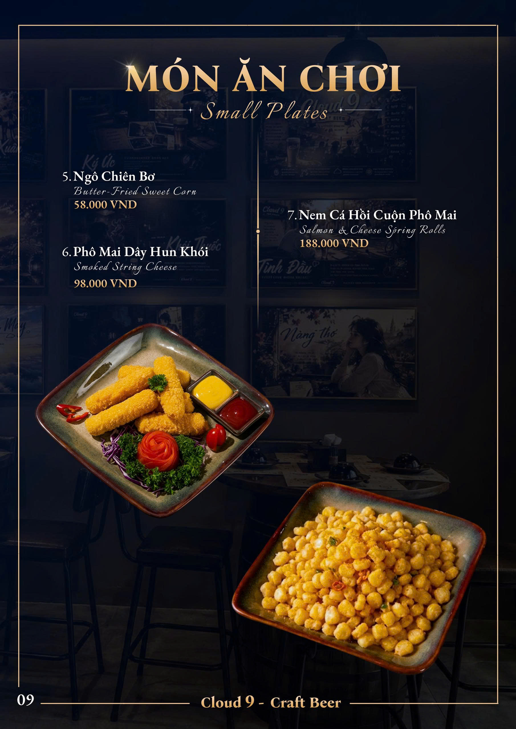 Trang menu