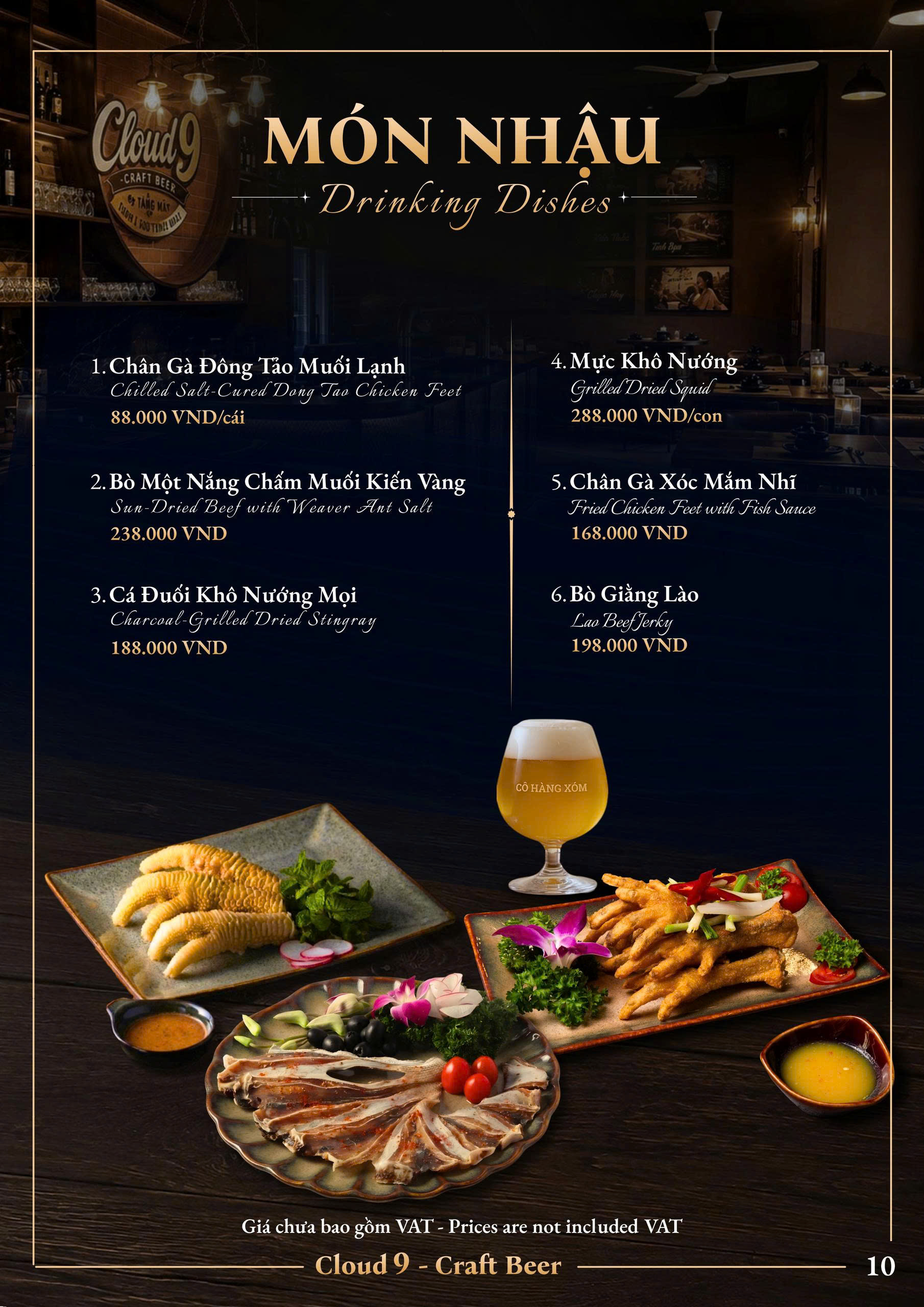 Trang menu