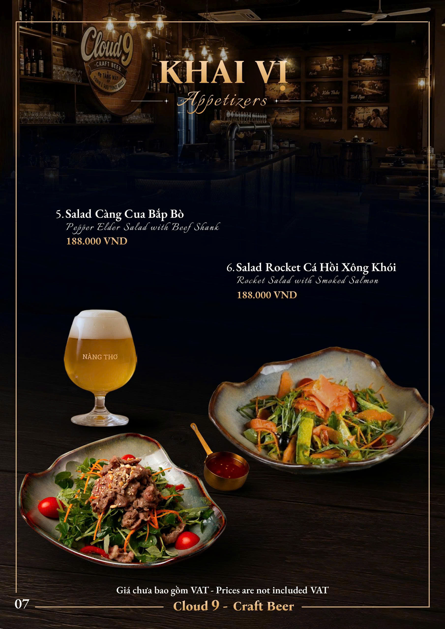 Trang menu