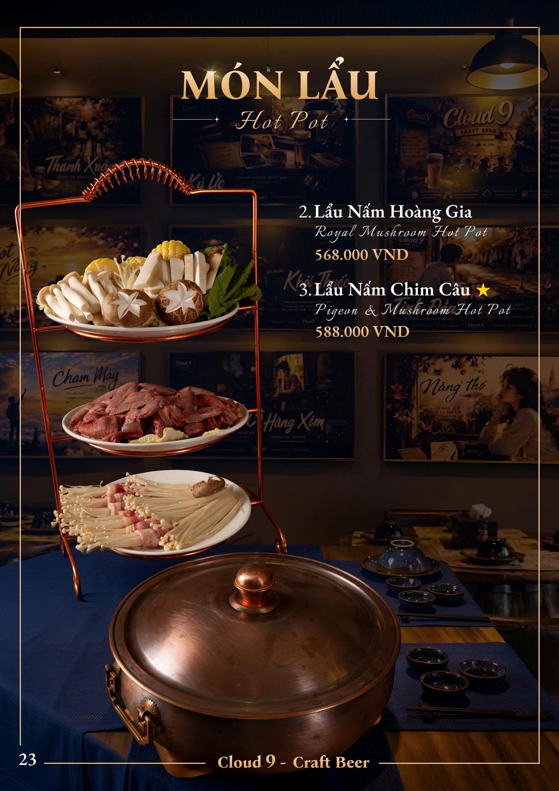 Trang menu