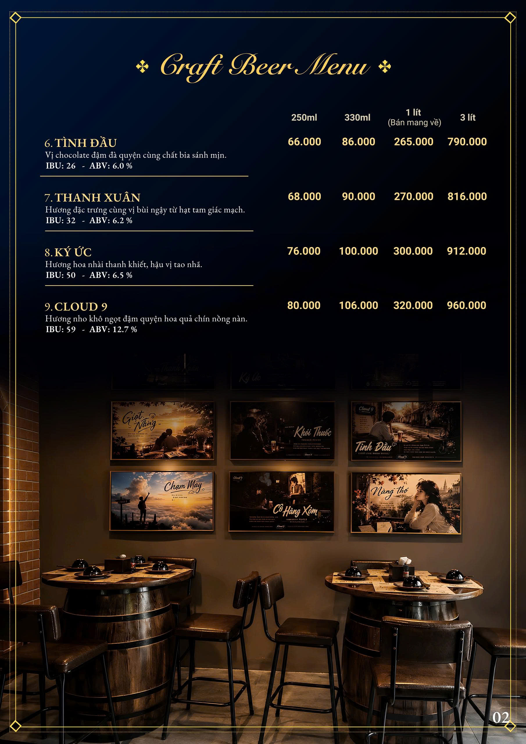 Trang menu