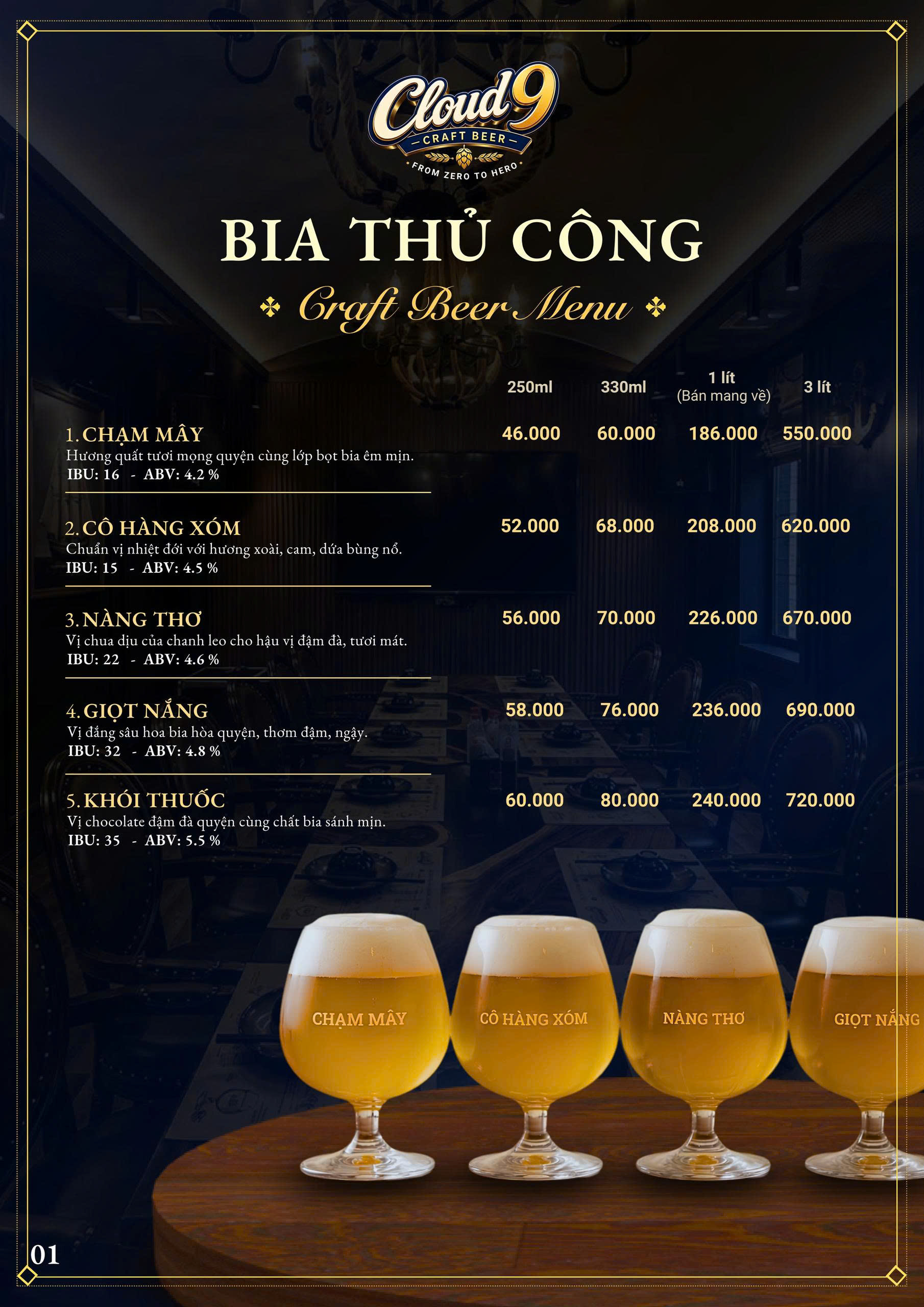 Trang menu