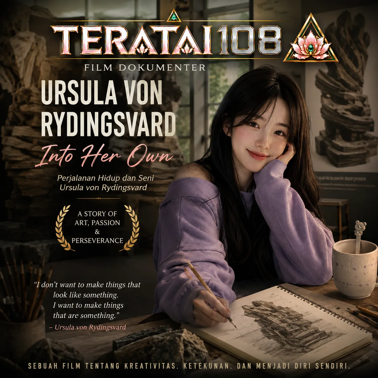 TERATAI108 - Film Dokumenter Ursula von Rydingsvard : Into Her Own