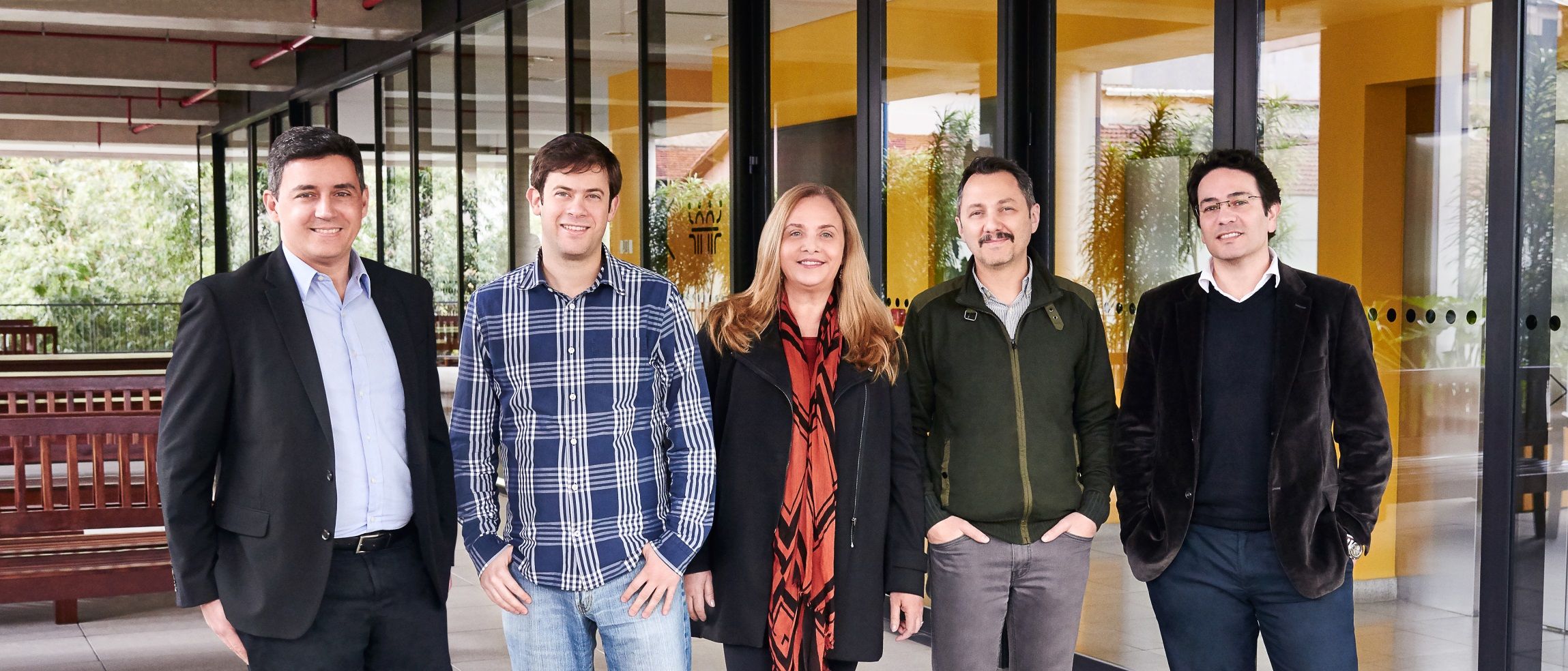 Alexandre Cury, Roberto Grosman, Claudia Canazza, Fabio Astolpho e Odair Dedicação Jr.