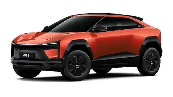 Mahindra BE 6 in Firestorm Orange