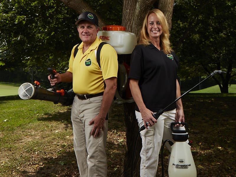 Kurt and Melissa Godwin, Owners of Mosquito Joe, Baltimore, MD.