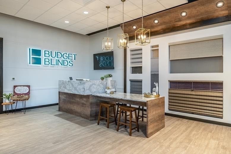 Budget Blinds franchise opportunity home services industry showroom