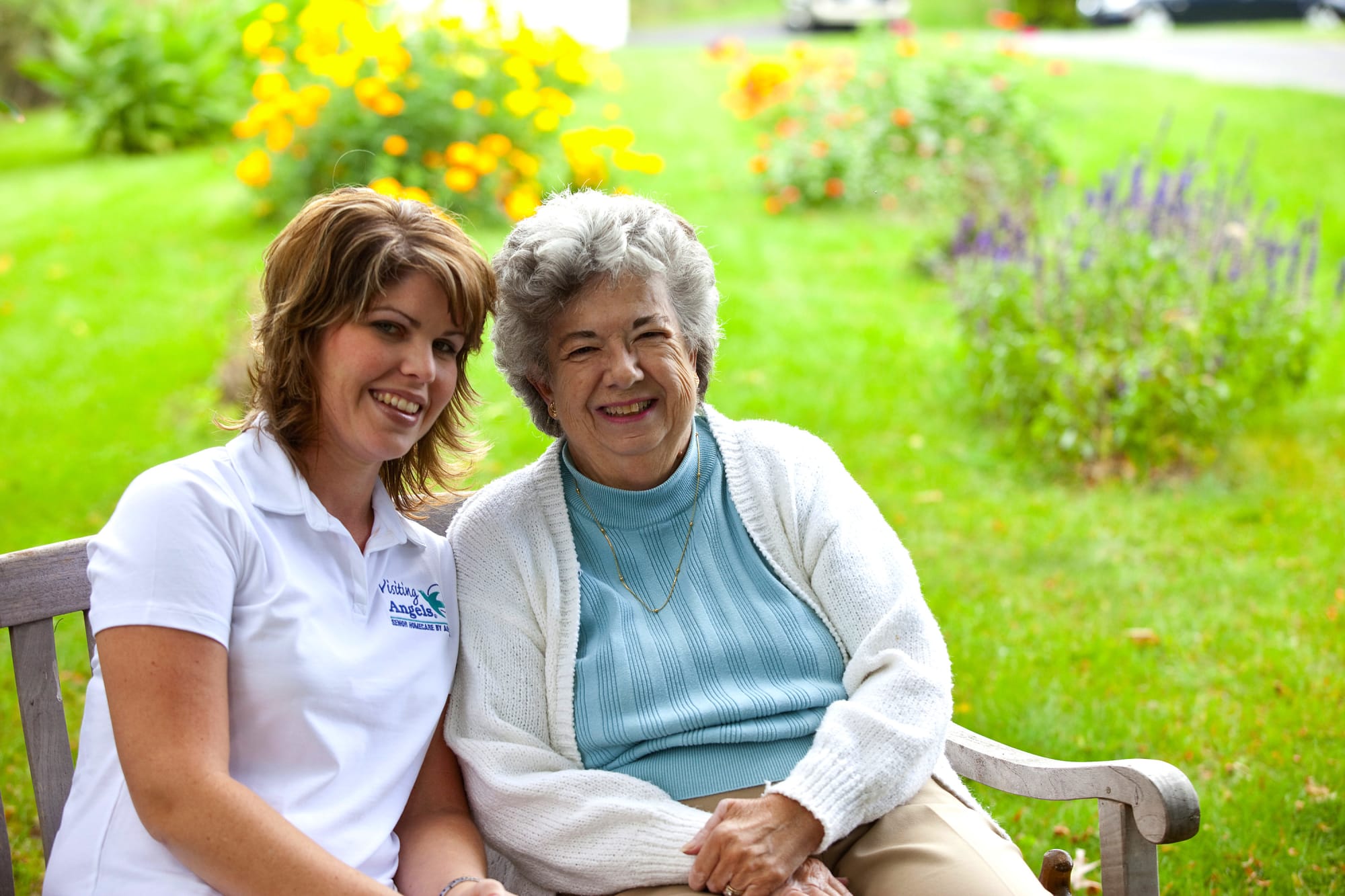 Visiting Angels_helper Visiting Angels Franchisee and Senior