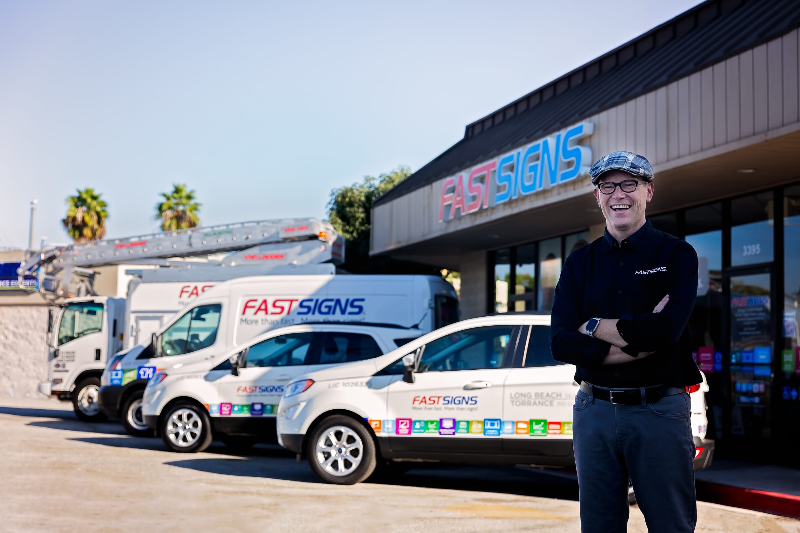 FastSigns franchisees Stan Gray FastSigns franchise owner Stan Gray
