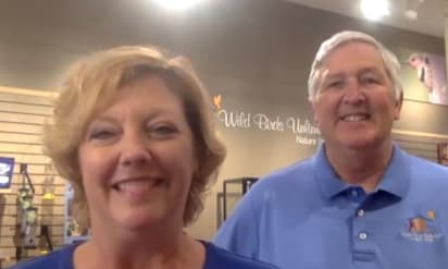 Wild Birds Unlimited franchisees Vikki andMike Bartholomae