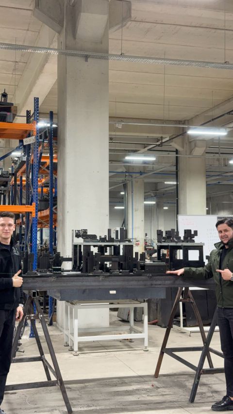 KNL Makine üretim çalışması