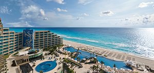 Receive limitless* resort credits<br>at Hard Rock Hotels<br>with WestJet Vacations<br><br>Expires December 20, 2019