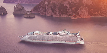 Save 50%* <br>on the second guest<br>with Royal Caribbean<br><br> Expires August 31, 2019