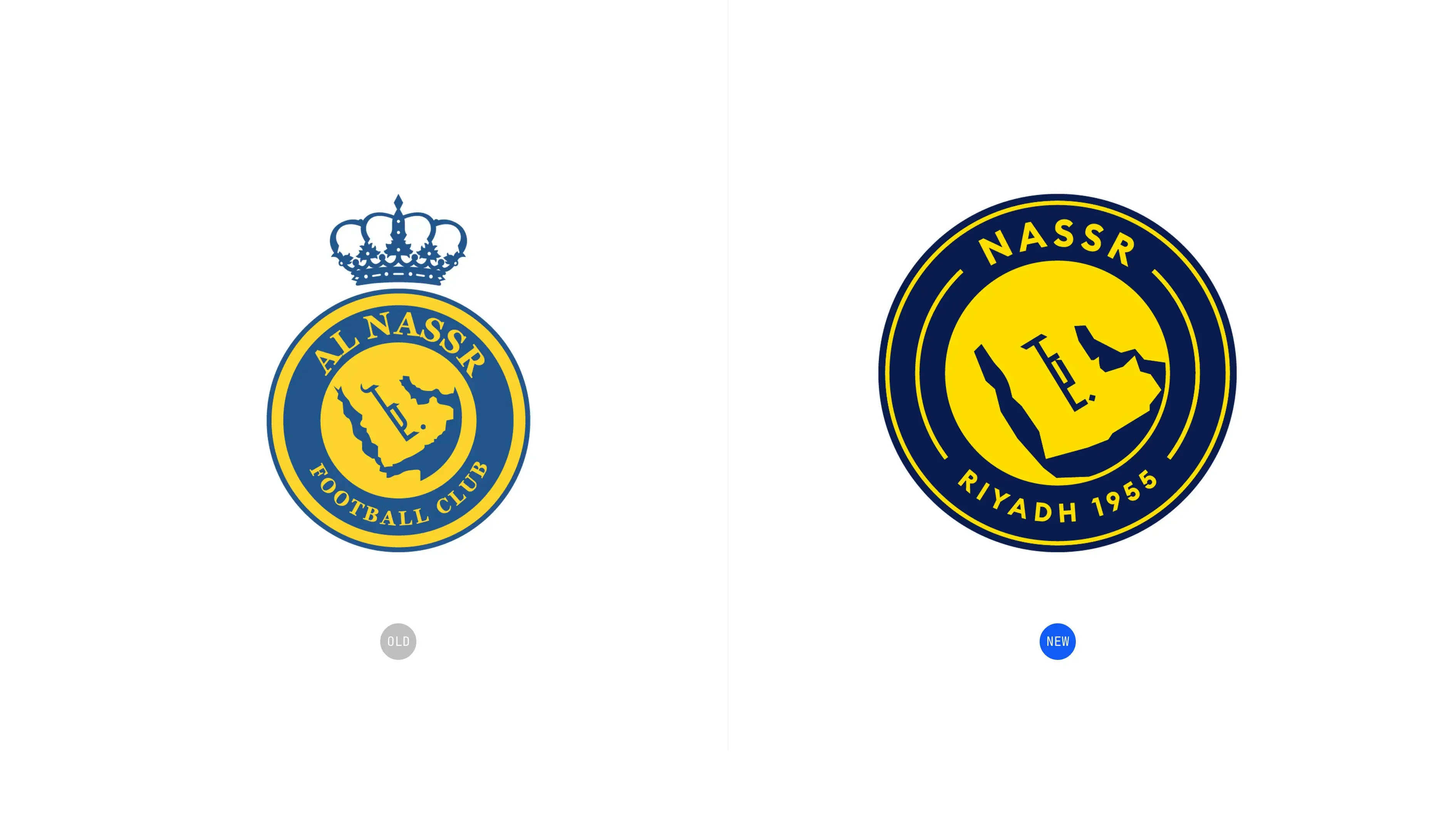 Saudi Giants Al Nassr Unveil Modern, Minimalist New Logo