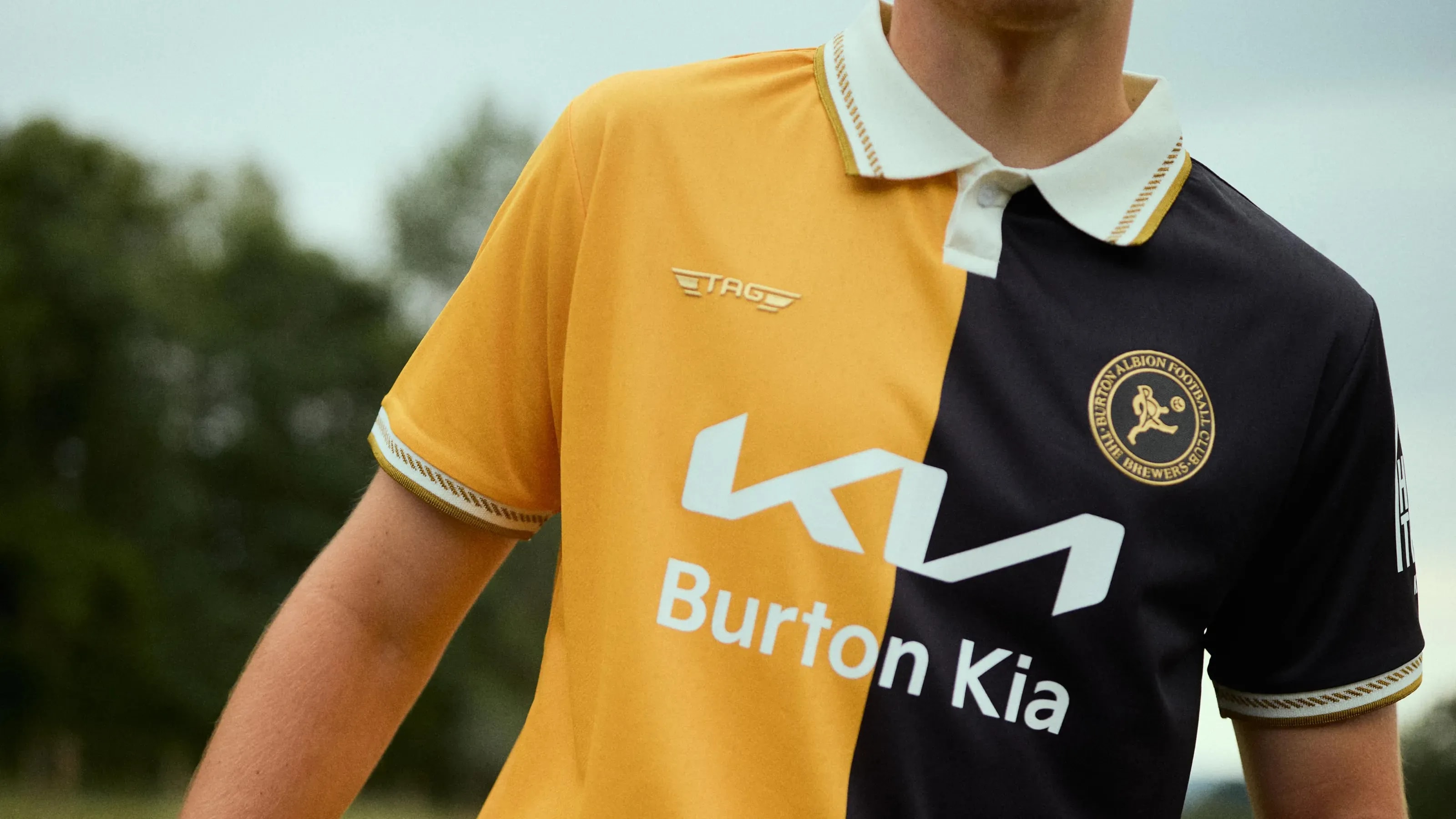 Burton Albion 75th Anniversary Home Kit