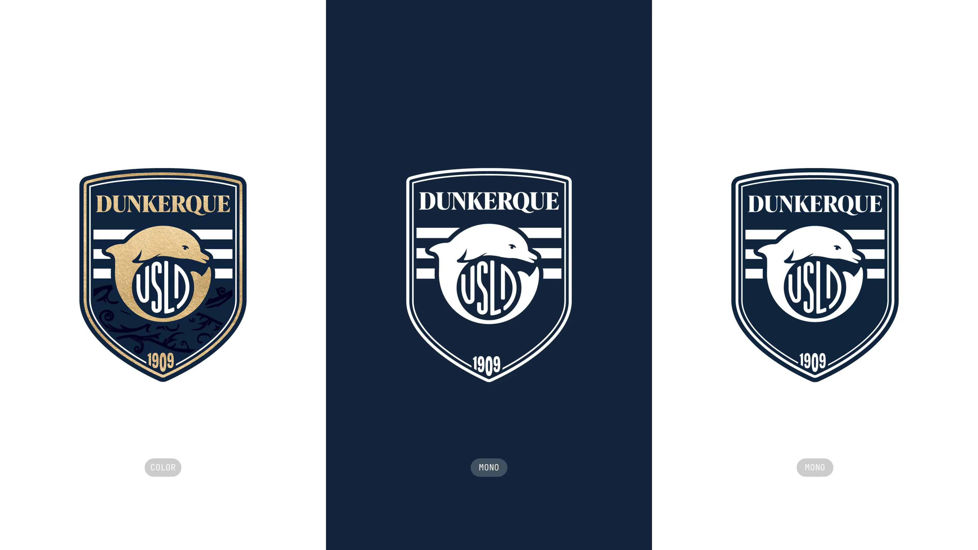 Ligue 2 Club USL Dunkerque Unveils Modernized New Logo