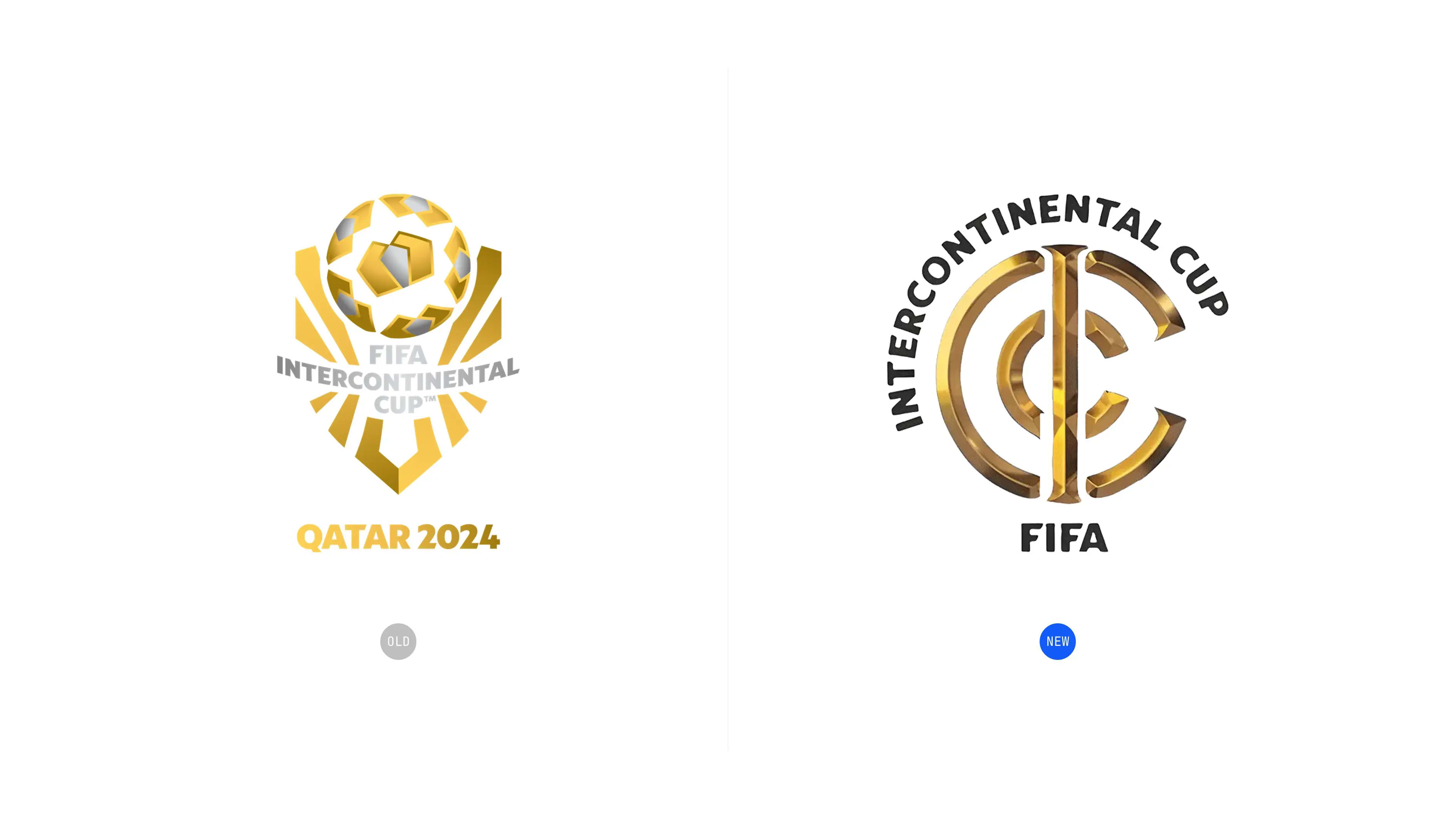 FIFA Intercontinental Cup old and new logos