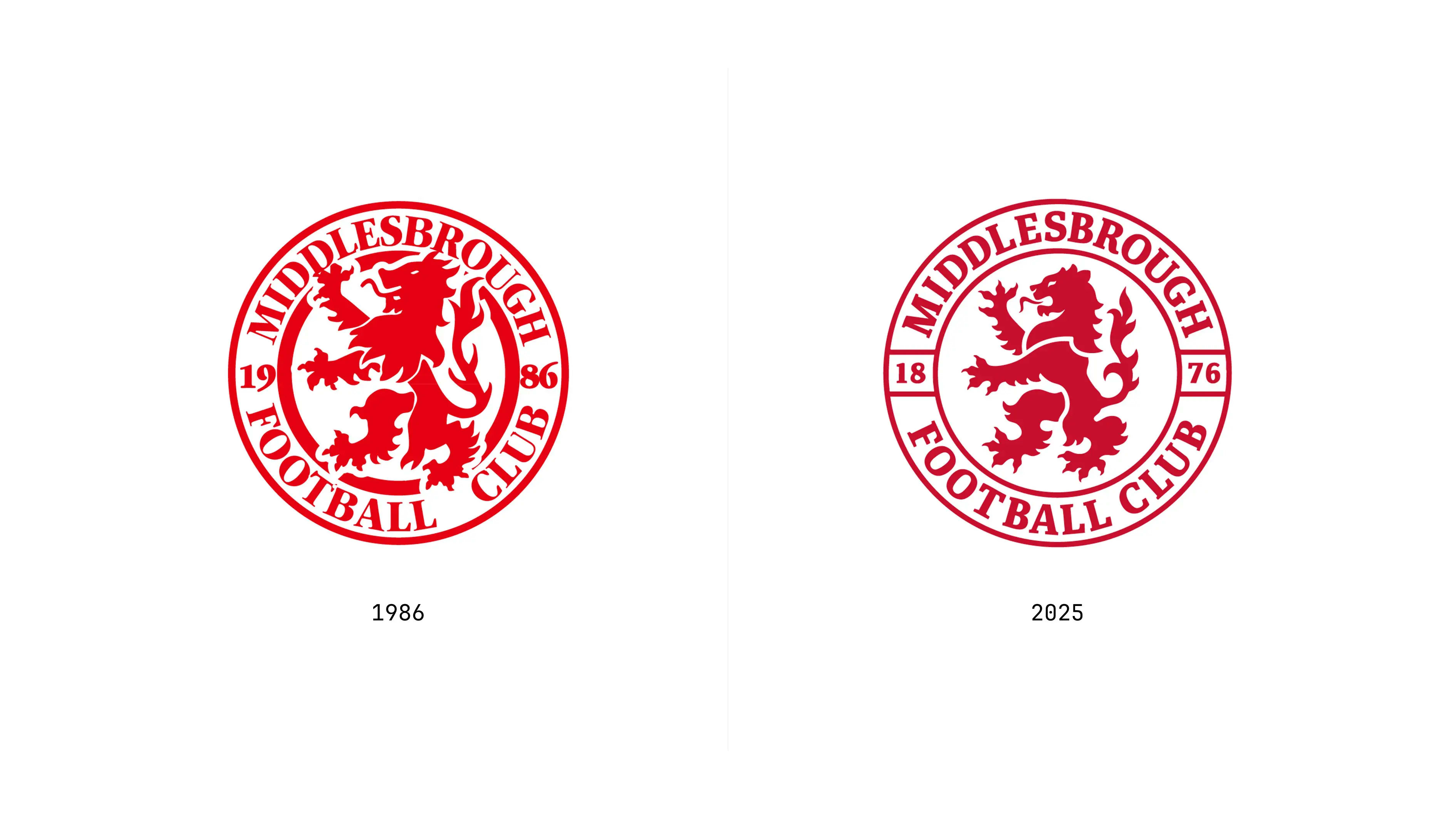 EFL Championship's Middlesbrough Unveil Brand-New Crest