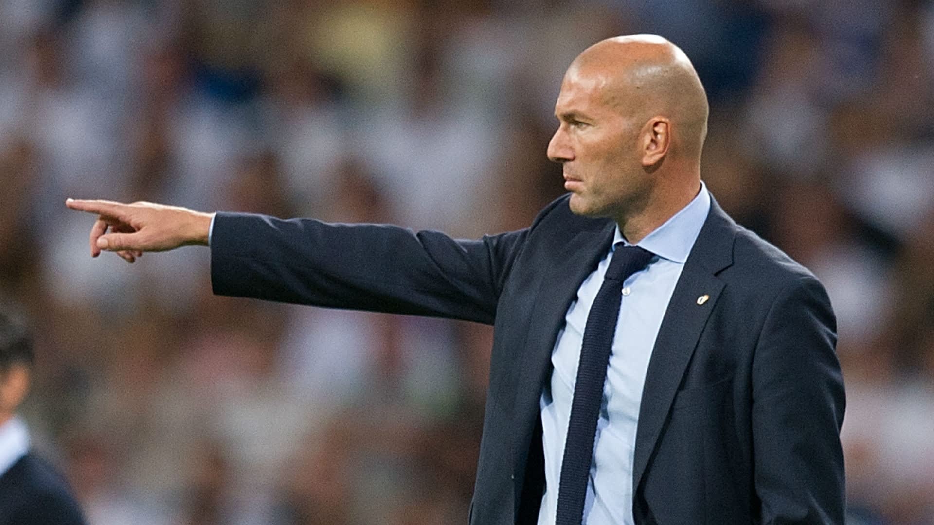 Real Madrid's ZInedine ZIdane