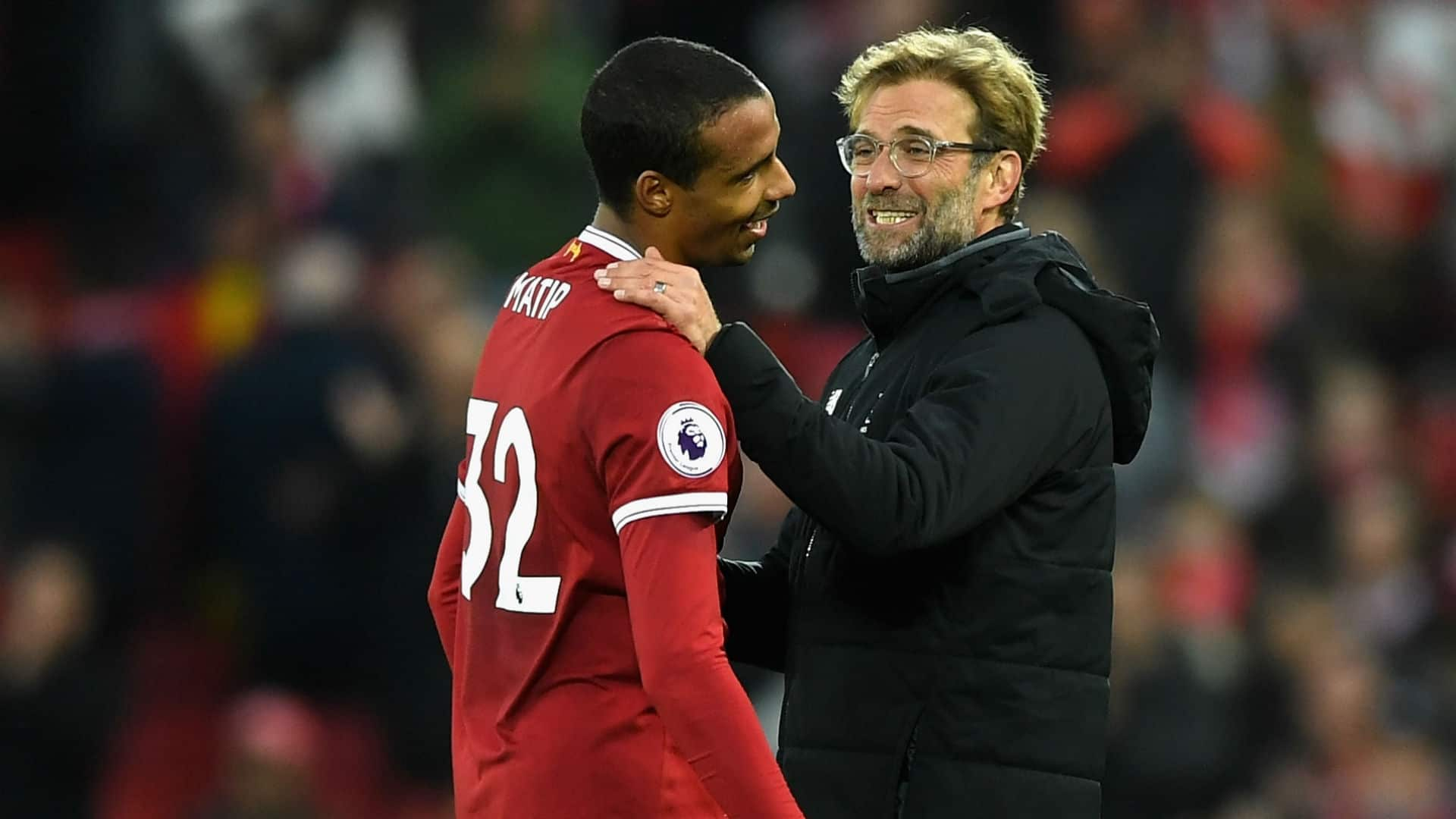 Klopp and Joel Matip