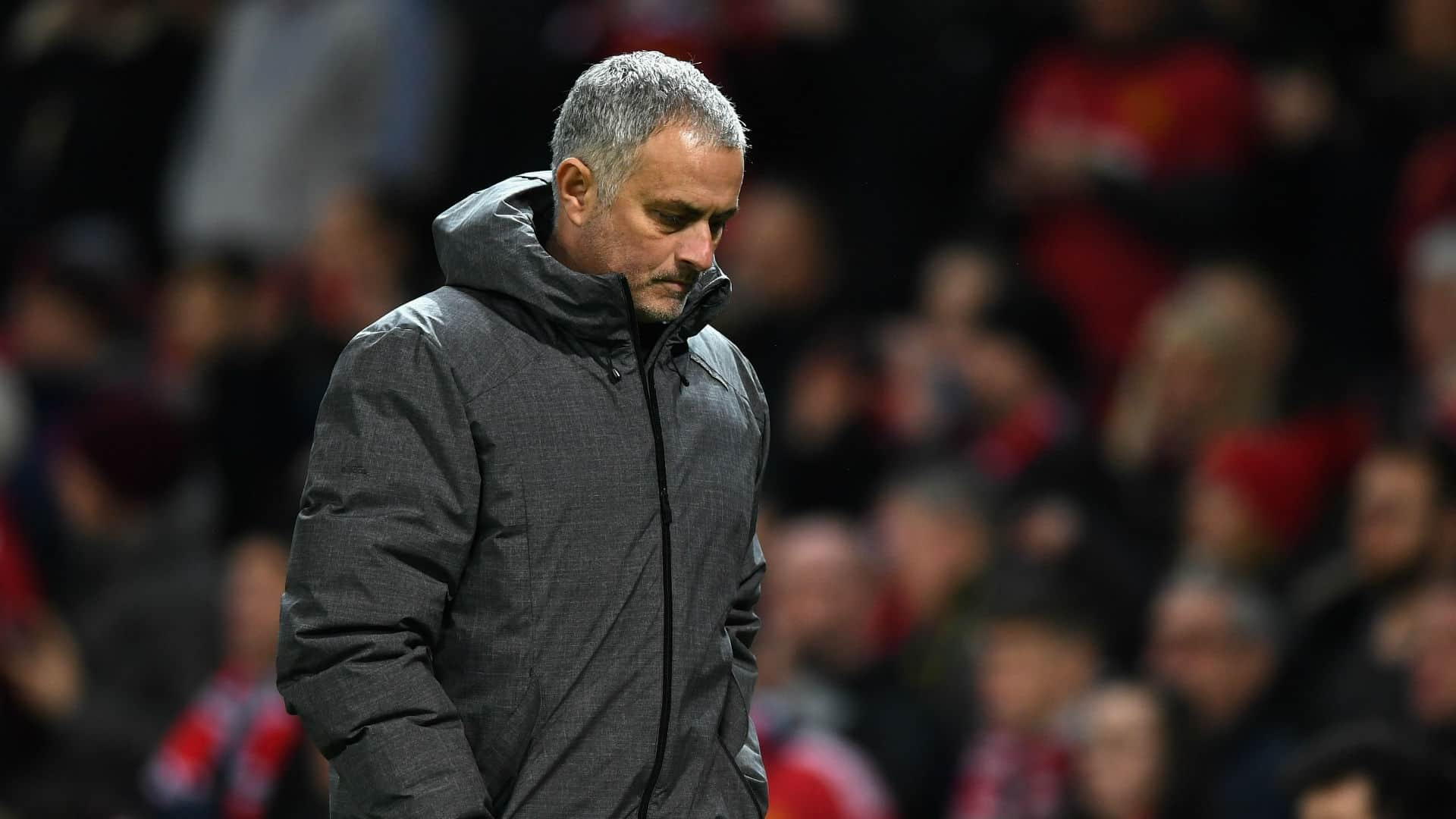 Jose Mourinho in deep though over Manchester United future