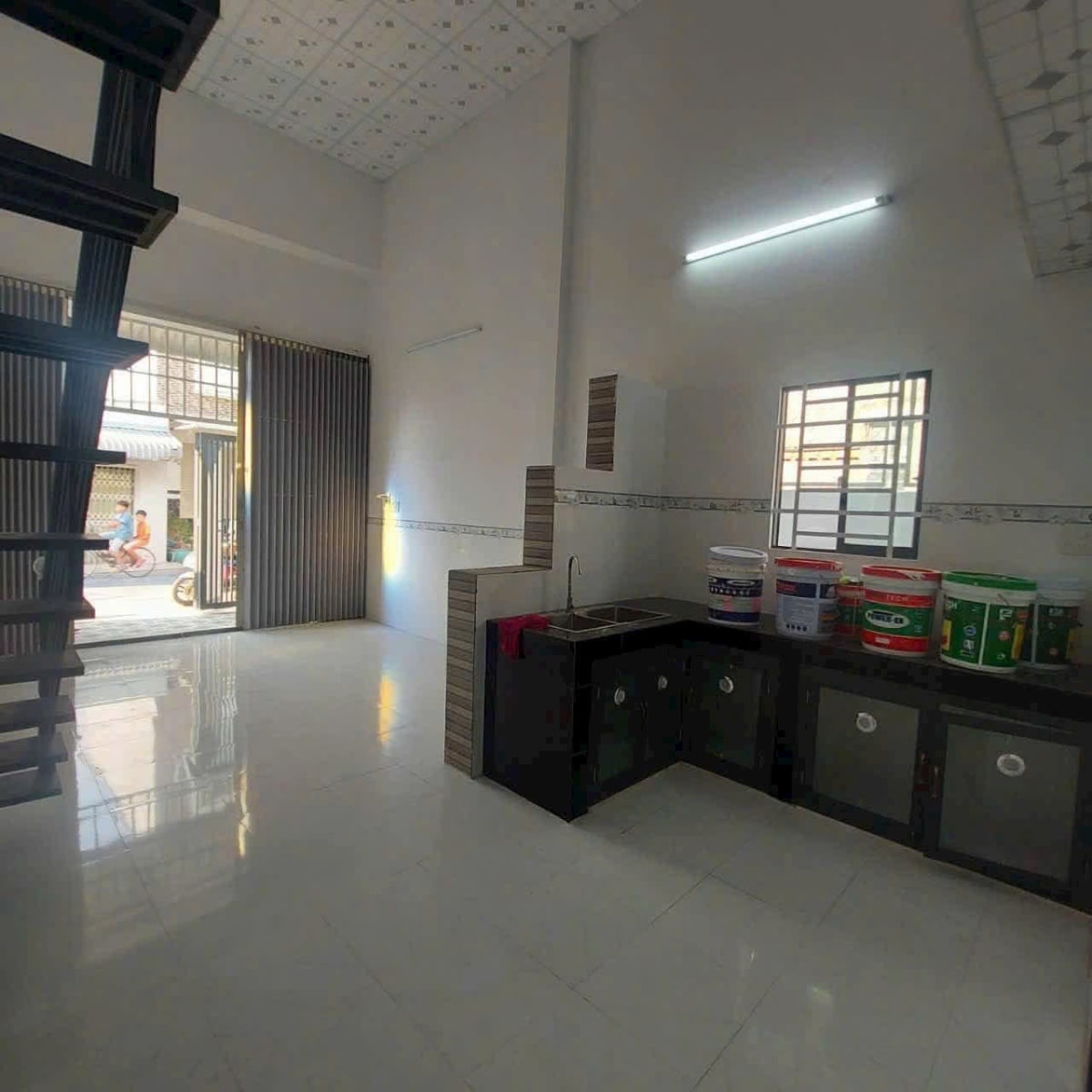 Cho thuê nhà 1 trệt 1 lửng đường Lê Văn Sô, Bình Thuỷ - 5 Triệu/Tháng