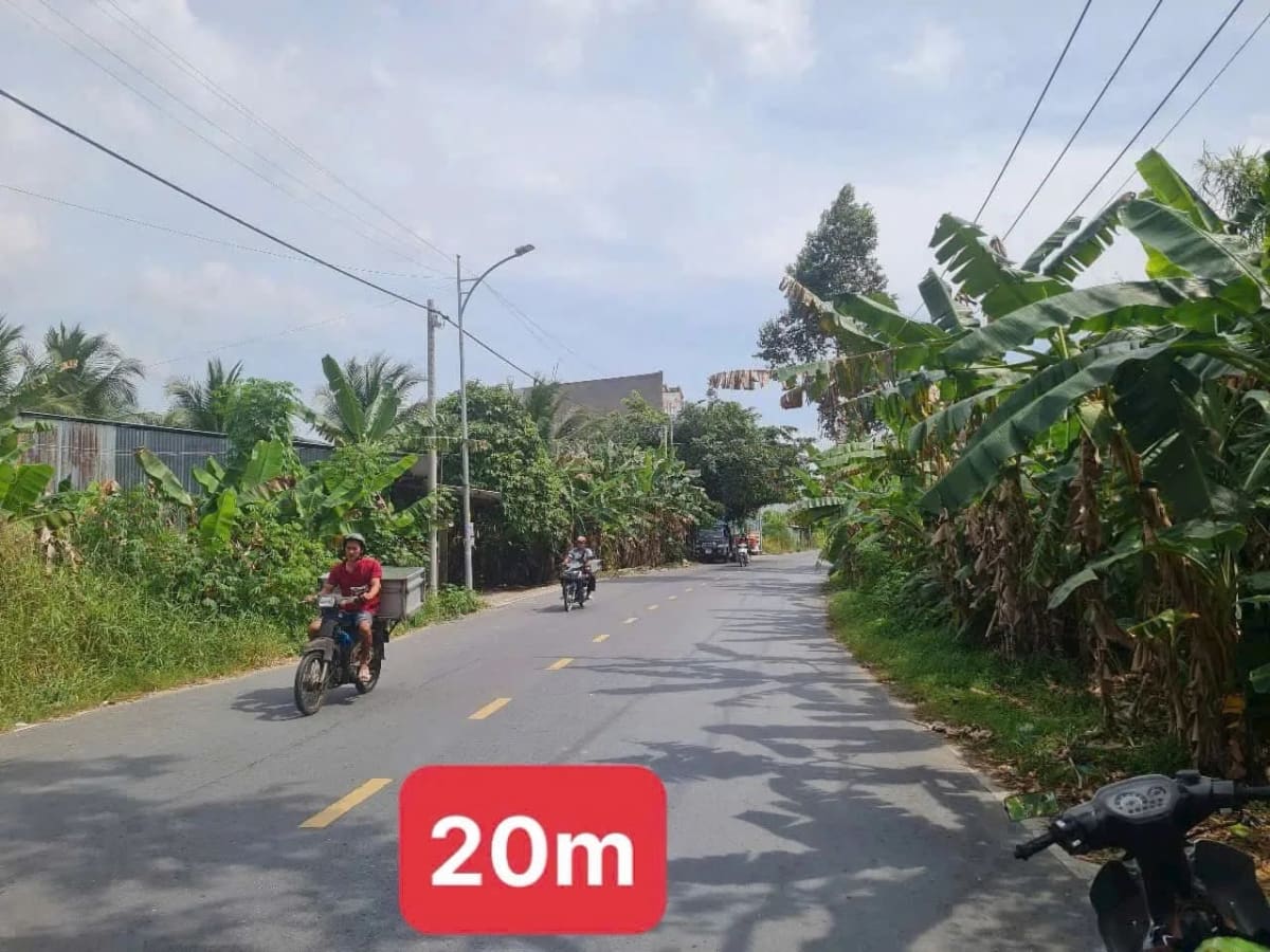 Bán 2064,2m² đất 2 mặt tiền đường Trương Vĩnh Nguyên, Cái Răng