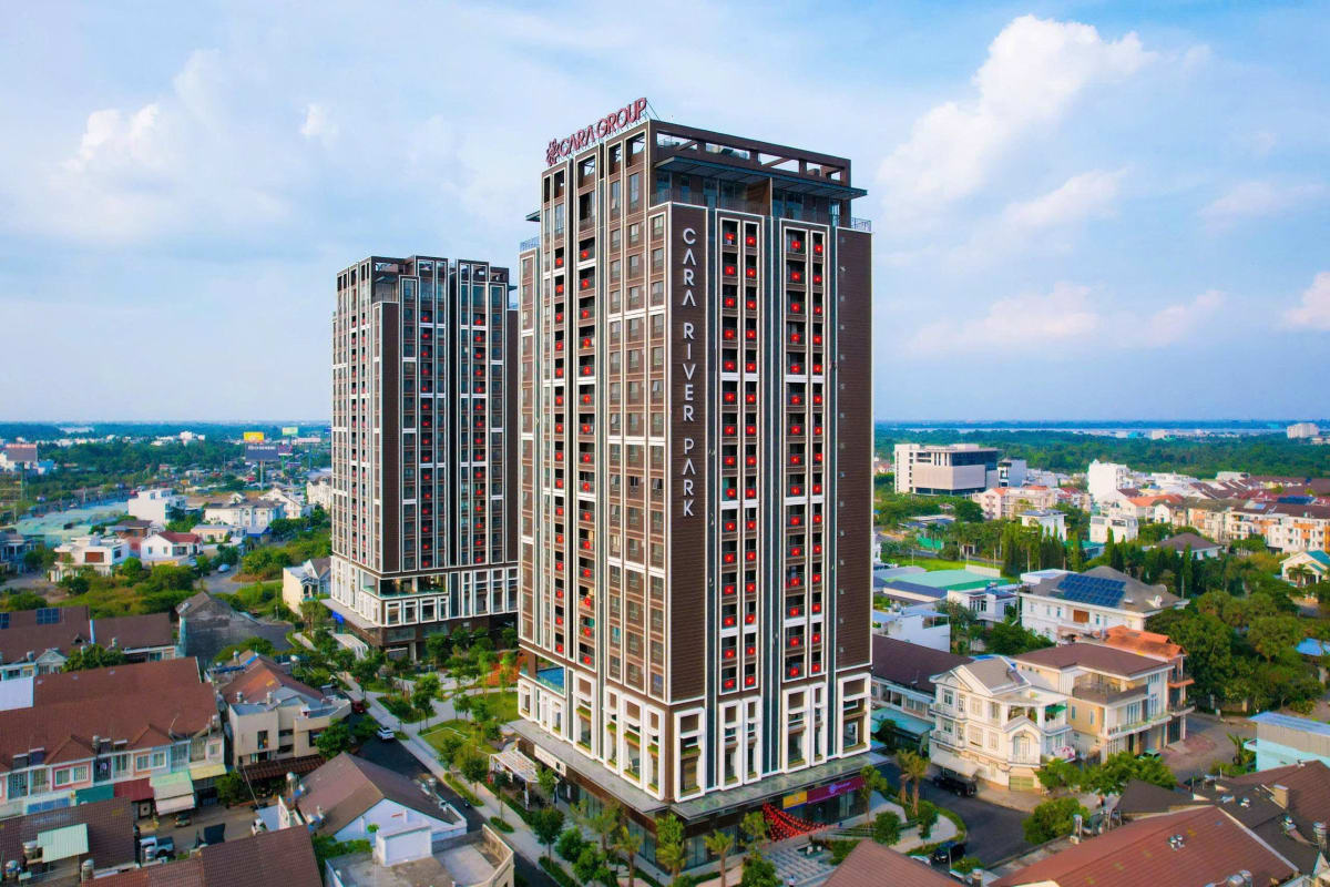 Cho thuê căn hộ Cara River Park 2PN 50m² - 6 Triệu/Tháng