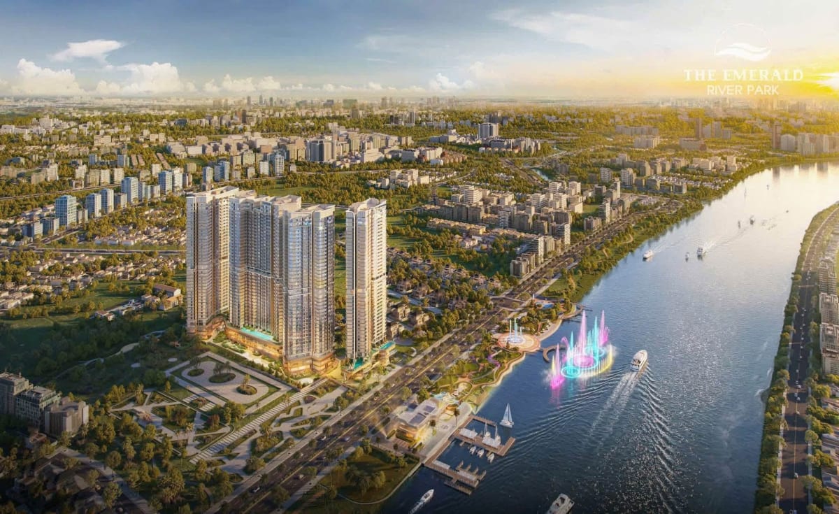 Bán căn hộ The Emerald River Park ven sông Sài Gòn - Giá từ 1.9 tỷ