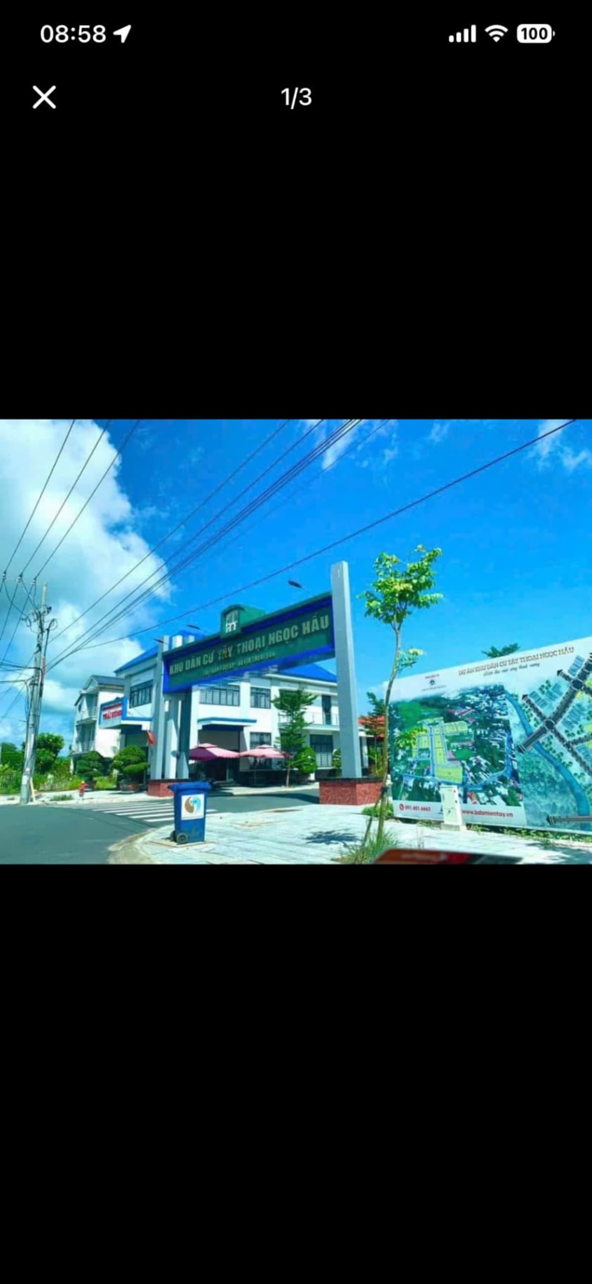 Bán nền góc thổ cư tại Thoại Sơn - 163m² - 1.2 Tỷ